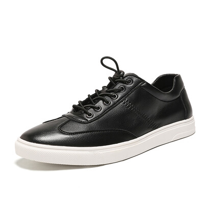 

OKKO men sports fashion casual shoes Korean small white shoes white tide shoes shoes 8765 black 39 yards