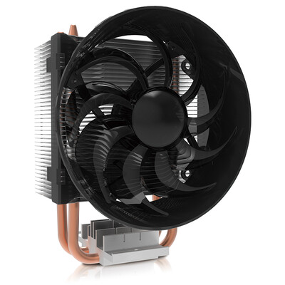 

Cooler Master T200 CPU cooler support multi-platform 2 heat pipe PWM temperature control 90mm low noise fan back lock buckle straight touch heat pipe
