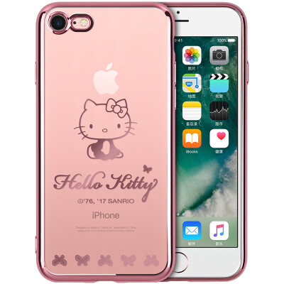 

Youk HelloKitty серии iphone8 / 7 мобильный телефон кейс / кейс Apple 8/7 телефон чехол покрытие тонкий разрушительной мягкой оболочки небольшой озорной