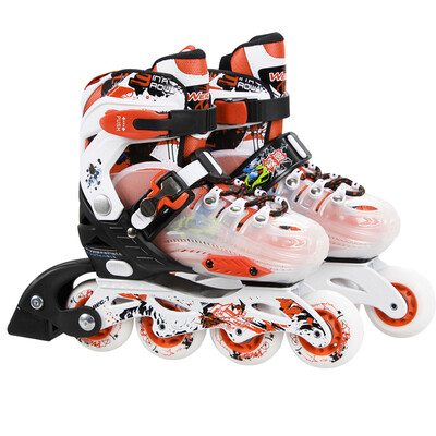 

Утка роликовые коньки дети мужчины и женщины роликовые коньки обувь роликовые туфли WQ301-OS скорости модели оранжевый S код