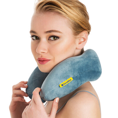 

TRAVEL BLUE Memory Cotton U-neck cervical neck pillow aircraft car travel pillow
