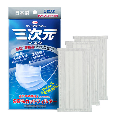 

Three yuan masks light green 3 pieces of anti-PM25 anti-haze disposable light dust masks