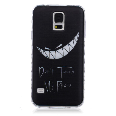 

Bad laugh Pattern Soft Thin TPU Rubber Silicone Gel Case Cover for SAMSUNG GALAXY S5