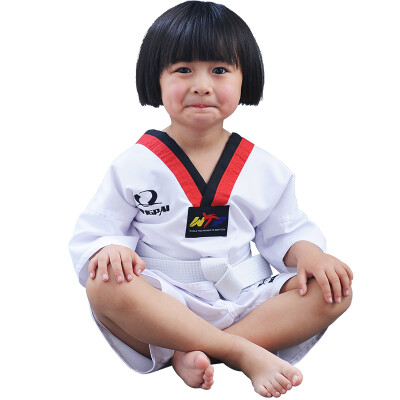 

Taekwondo suits children&39s cotton summer half-sleeved clothes cotton taekwondo clothes men&women training clothes