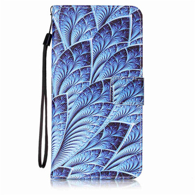 

Blue Dazzle Design PU Leather Flip Cover Wallet Card Holder Case for LG V20H990N