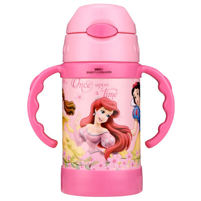 

Disney (Disney) Изоляционная чашка Princess 260ML детская нетоксичная солома с чашкой из нержавеющей стали для ручки HM1966-P