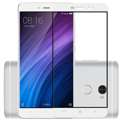 

Meiyi tempered protective glass for Redmi 4 white