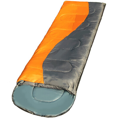 

Wolf walker envelopes adult outdoor sleeping bag four seasons spring&summer camping thickening warm ultra-light portable indoor lunch break cotton sleeping bag 1300g orange
