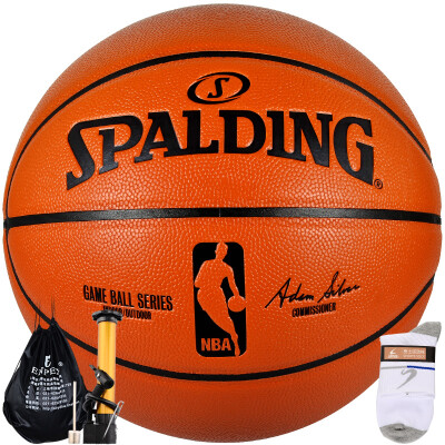 

Spalding 7-4418 Graffiti Series PU Blue Ball indoor and outdoor basketball