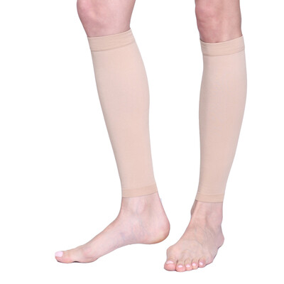 

Milaike care medical varicose socks skin color L model two pressure socks care leg socks small calf circumference 35-38 cm