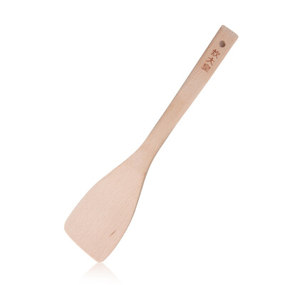 

Jingdong Supermarket Cooking big pot shovel imports beech wood shovel shovel pot wok frying pan non-stick pan special cooking shovel WG14764