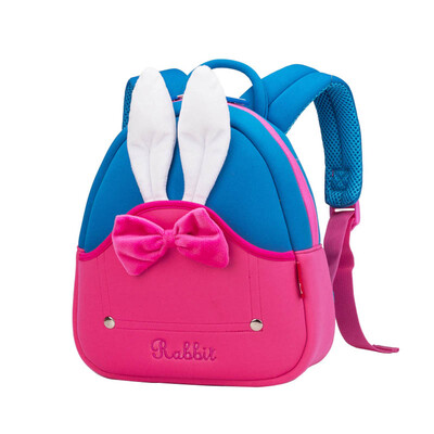 

NOHOO Toddler Kid Children Girl Cartoon Rabbit Backpack School Bag Kindergarten for Teenage Girls