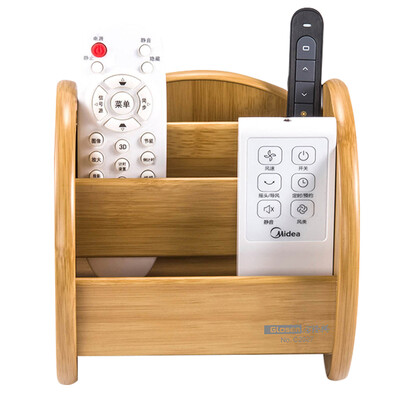 

Jinlongxing Glosen C2027 multi-functional wooden pen holder office desk storage box wood cosmetics remote control storage box