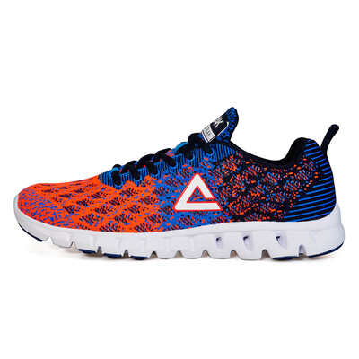 

Peak PEAK fashion sports shoes men running shoes DH610327 deep blue orange red 40 yards