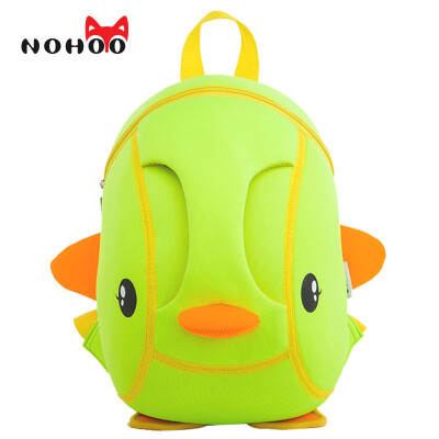 

NOHOO Toddler Kid Children Boy Girl Cartoon 3D Duck Backpack Waterproof Kindergarten School Bags