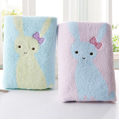 

Gold towel home textiles cotton satin embroidery cartoon towel 2 installed