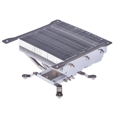 

ID-COOLING IS-50 multi-platform thin down CPU cooler five heat pipe 12cm temperature control mute fan compatible ITX platform