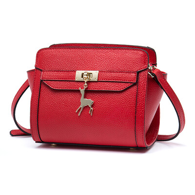 

Wei Ni viney new fashion shoulder bag ladies bag shell Messenger bag red