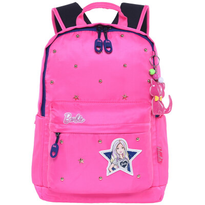 

Barbie children bag fashion light casual bag large capacity backpack primary school student bag BL0274A pink