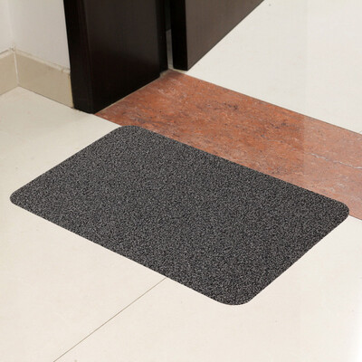 

SUYATE 1116-001 scraping mud ash dusting mats into the front door mat non-slip door mat 4777cm gray