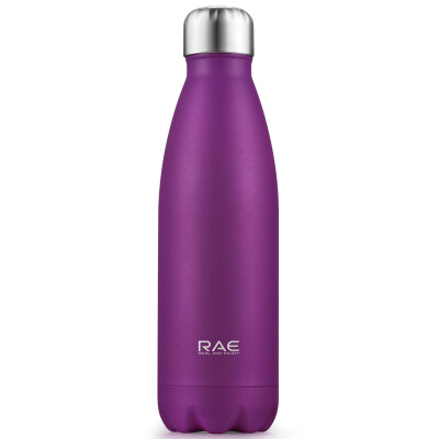 

But also (RAE) 500ml double-layer stainless steel vacuum insulation cup sports fashion outdoor students students men and women kettle straight body Coke bottle purple R3066