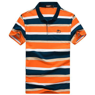 

BEJIROG Man's Casual Stripes T-Shirt