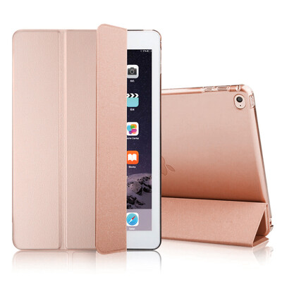 

ESCASE Apple Ipad mini4 защитной крышка / оболочка Ipad Tablet PC кобуры кронштейна кобура с ключами тройных палочек бездействующих оболочек элегантных розовым золотом