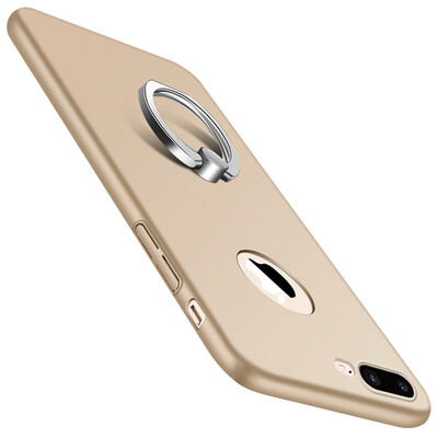 

BIAZE компании Apple iPhone7 Plus 7 Plus мобильного телефона оболочка защитный рукав кронштейн с кольцом пряжки все включены матовые оболочками падения серии контроль сопротивления JK102- Тиран золота