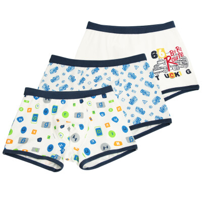 

Red beans Hodo children&39s underwear male flat angle in the waist breathable large child 95 cotton comfortable four pants 3 boxed HDK775 white 150