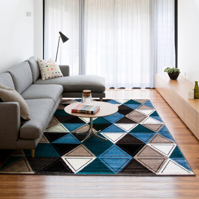 

Li home modern minimalist coffee table living room European&American European Jane European sofa bedroom restaurant large room non-slip carpet Fan Luo 033608 80 120cm