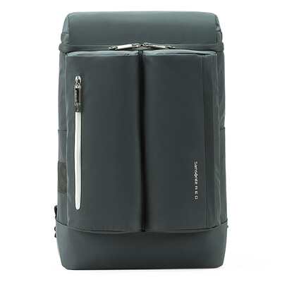 

Samsonite / новая красавица 14-дюймовая сумка для прикроватных тусовки для путешествий по рюкзаку большой емкости для путешествий AT5 ​​* 18001 темно-серый