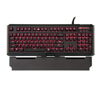 

MEGA STONE) Germany original cherry (cherry) mx black axis magic blade series HK10 monochrome red mechanical keyboard