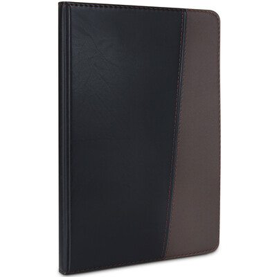 

Effective deli 7910 business office leather surface notepad 18K 120 pages black
