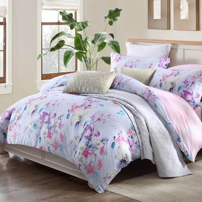 

BEYOND print cotton bed set/bed kit (duvet cover/bed sheet/pillowcase)