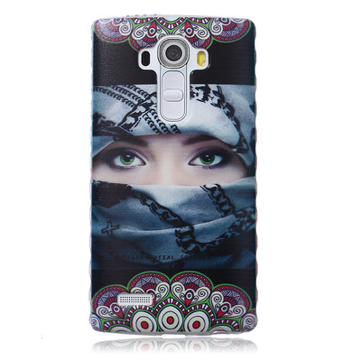 

Arabian girl Pattern Soft Thin TPU Rubber Silicone Gel Case Cover for LG G4
