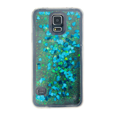 

Динамический Quicksand Блеск наливные Мягкая ТПУ чехол для SAMSUNG S5