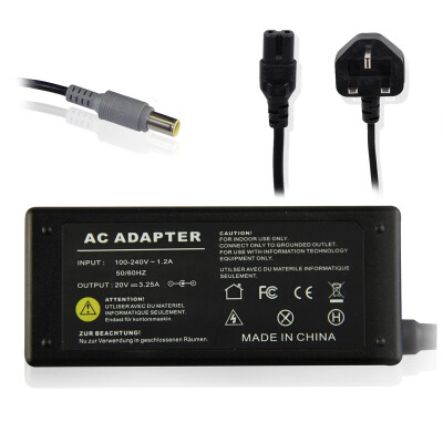 

65W 20V 3.25A AC Adapter Charger for IBM Laptop Adapter UK Plug