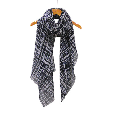 

Jingdong Supermarket Yu Lan JOLEE scarf printing scarf shade shawl beach beach towel towel dark blue