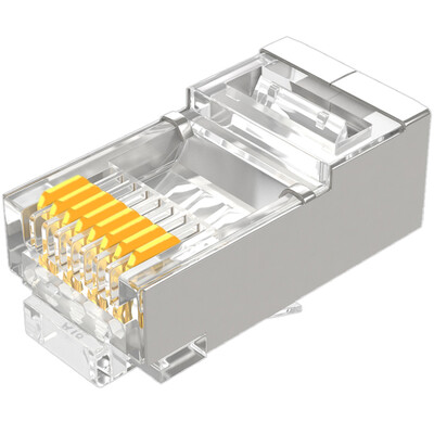 

Shanze (SAMZHE) SJ-P6100 инженерный класс шесть Gigabit сетевой экран кристалл головка 100 / коробка RJ45 кабель 8P8C сетевой кабель FTP медная оболочка Cat6 класс кристалл головка
