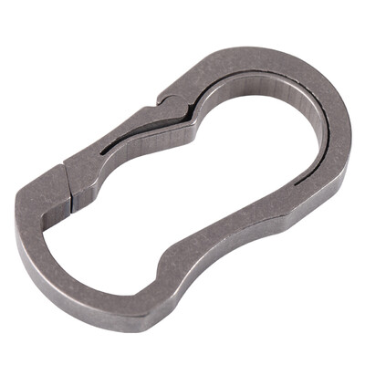

Jingdong Supermarket Carpenter&39s Technology MrGreen -5001 Titanium Alloy Keychain Men&39s Waist Plate Small Ultra-Light Corrosion Resistant Hardness Double Ring Openable Bottle