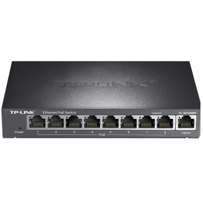 

TP-LINK SF1008P 8-port Fast Ethernet port PoE switch