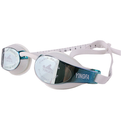 

YINGFA (YINGFA) goggles racing bright chrome swimming goggles men and women universal swimming goggles Y689AF (V) blue