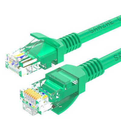 

Shanze (SAMZHE) Высокоскоростной UTP CAT5e кабель Fast сети на основе компьютерных сетей прыгун кабель категории 5 Кабель закончил зеленый GR-520 20 м