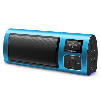 

Long Qin ROYQUEEN X6 Deluxe Edition Portable Bluetooth Card Speaker FM Radio Walkman Music Player Bluetooth Mini Audio Power Memory TF Card Han Hai Lan