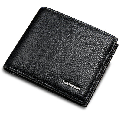 

Men's Classic Simple Leather Wallets, Black