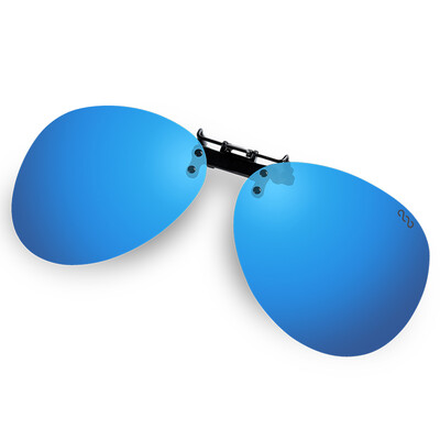 

Jingdong supermarket blue its Bluekiki polarized sunglasses clip sunglasses men&women myopia glasses clip driving mirror glasses clip 30A ice blue