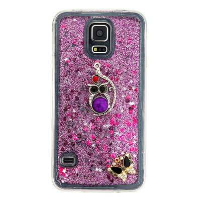 

Dynamic Quicksand Glitter Liquid Soft TPU Case Cover For SAMSUNG S5