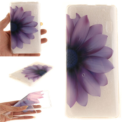 

Half flower Pattern Soft Thin TPU Rubber Silicone Gel Case Cover for Lenovo K3 NoteA7000