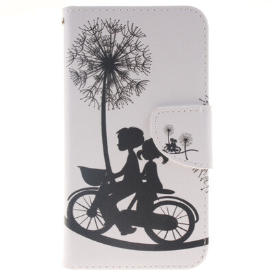 

Bike&Dandelion Design PU Leather Flip Cover Wallet Card Holder Case for LG K10