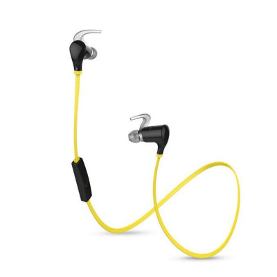 

CVC6.0 Noise Reduction Bluetooth 4.1 Headset Plus Music Wireless Headphones with MIC C12 (Black/Yellow